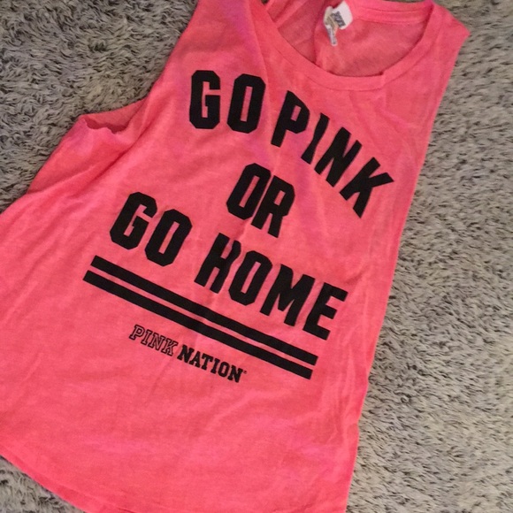 Sleeveless Pink Tank - Picture 1 of 2